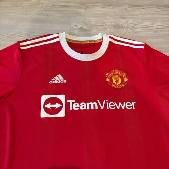 Manchester United Home #7 Ronaldo Jersey SZ XL Adidas - Picture 4 of 4